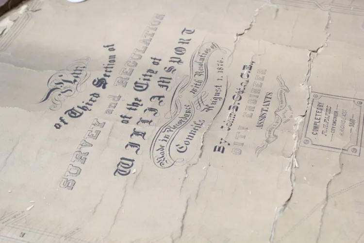 City of Williamsport officials to preserve historic map collection